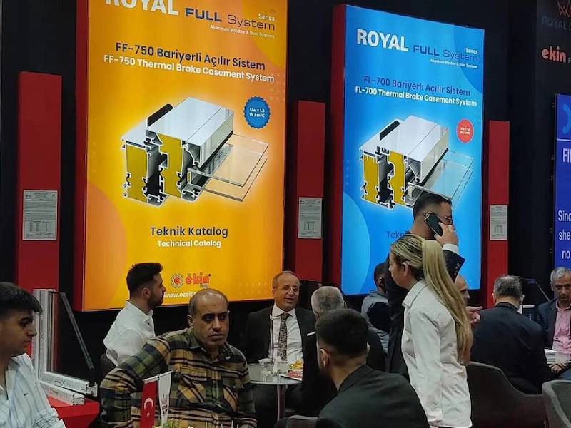 We were at 2023 Eurasia Window, Door and Glass Fair