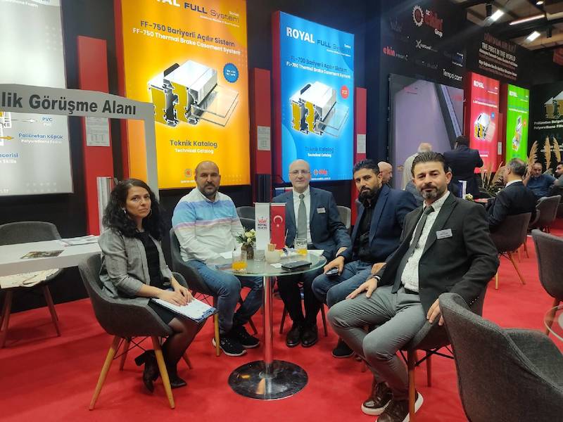 2023 Avrasya Pencere,Kapı ve Cam Fuarı'ndaydık