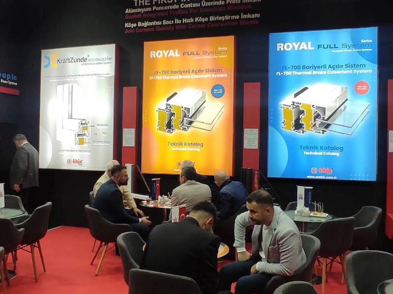 We were at 2023 Eurasia Window, Door and Glass Fair